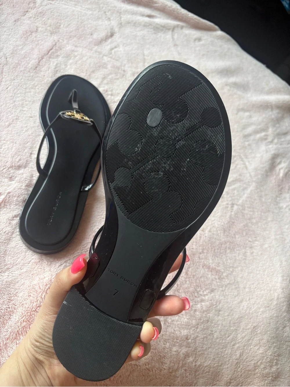 Tory Burch Mini Miller Jelly Thong Sandal